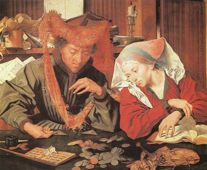 Money-Changer and his Wife, REYMERSWALE, Marinus van